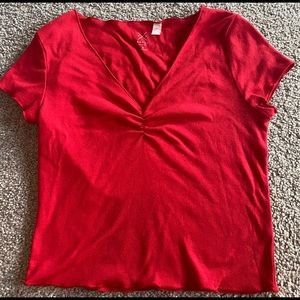 PacSun basic cinched tee
